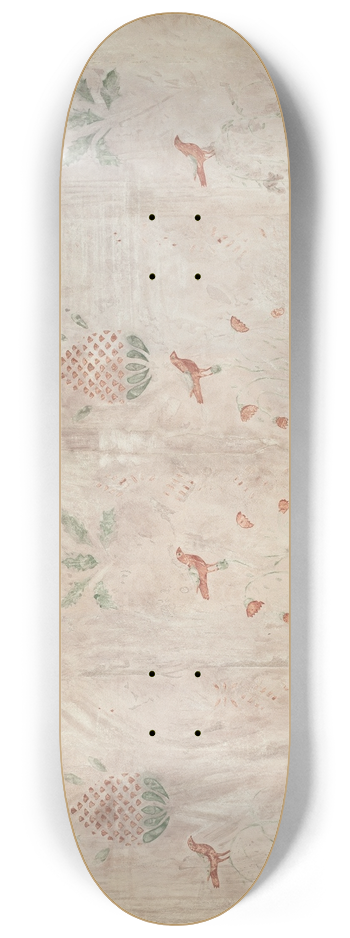 Mildred E. Bent - Wall Stencil 8.25 inch art skate deck