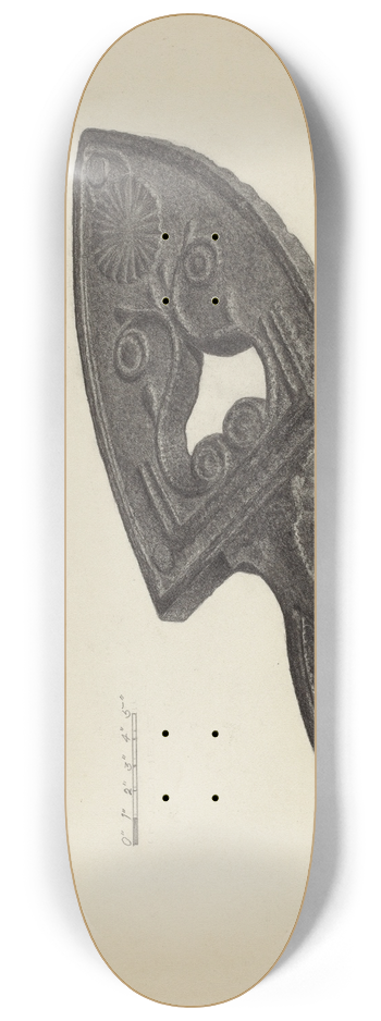 Mildred Ford - Flat Iron Holder 8.25 inch art skate deck