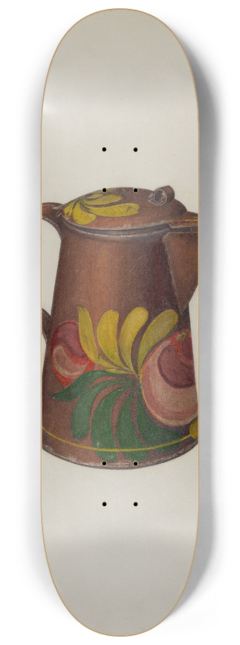 Mildred Ford - Toleware Syrup Pot 8.25 inch art skate deck