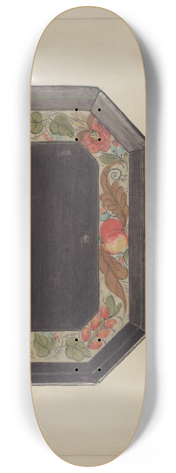 Mildred Ford - Toleware Tray 8.25 inch art skate deck