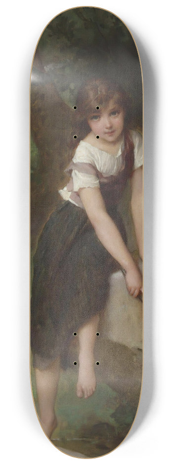 mile Munier - Goose Girl 8.25 inch art skate deck