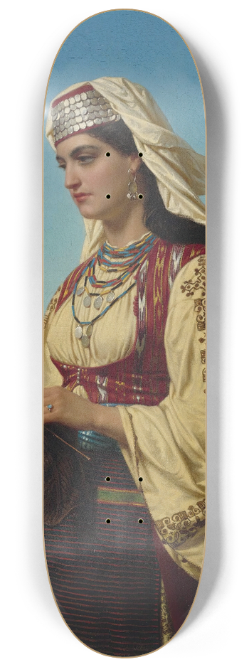mile Vernet-Lecomte - A Greek Beauty 8.25 inch art skate deck