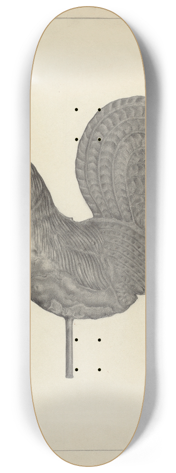 Milton Grubstein - Weather Vane Finial 8.25 inch art skate deck