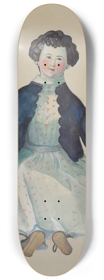 Mina Lowry - Doll 8.25 inch art skate deck