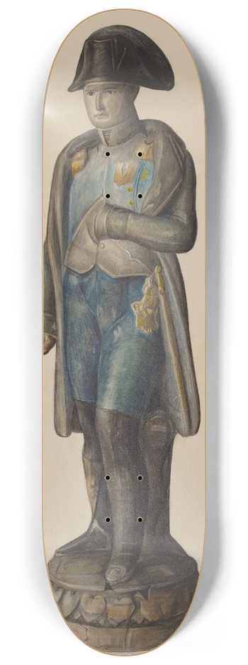 Mina Lowry - Figure of Napolean 8.25 inch art skate deck