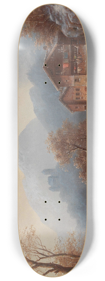 Anton Doll - Winter Pleasures 8.25 inch art skate deck