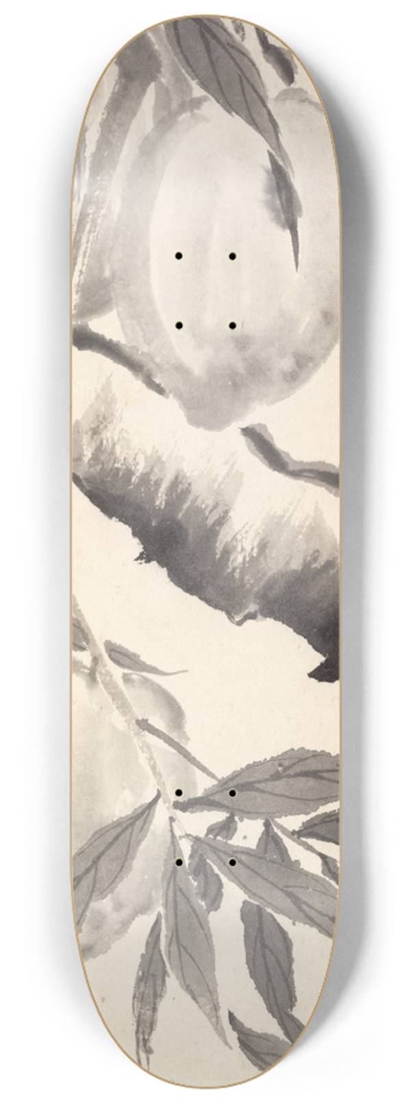 Min Zhen - Peaches 8.25 inch art skate deck