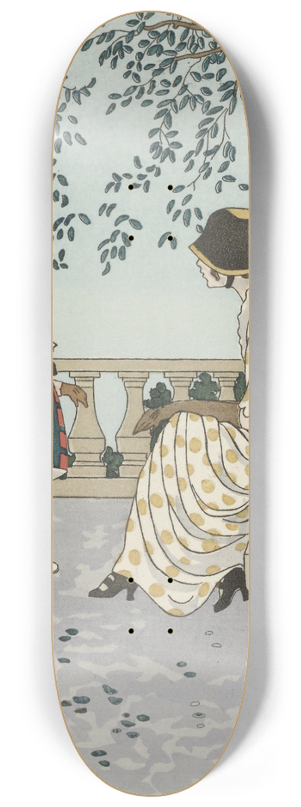 Monogrammist MFN - Robe de crpon 8.25 inch art skate deck