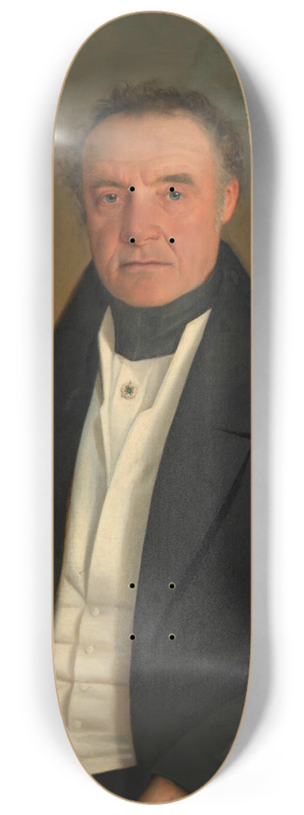 Anton Einsle - Johann Georg Scherzer der ltere, Wirt des Gasthauses Zum Sperl 8.25 inch art skate deck