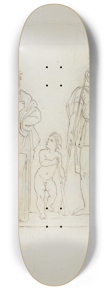 Moritz von Schwind - Jason und Medea 8.25 inch art skate deck