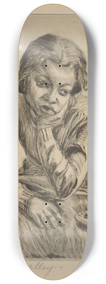 Mortimer Borne - Alleyne 8.25 inch art skate deck