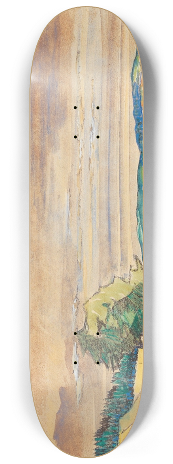 Anton Emanuel Peschka - Bhmerwald 8.25 inch art skate deck