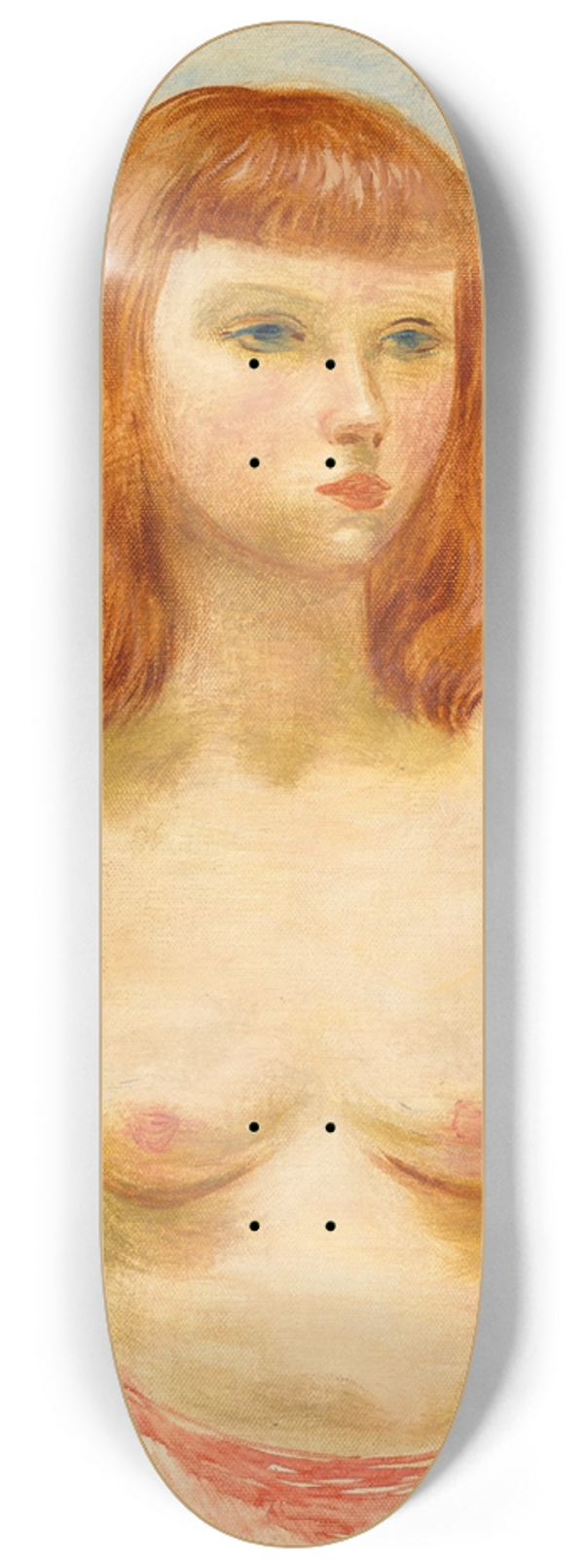 Mose Kisling - Jeune femme blonde 8.25 inch art skate deck