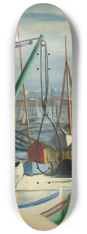 Mose Kisling - Port de Marseille 8.25 inch art skate deck