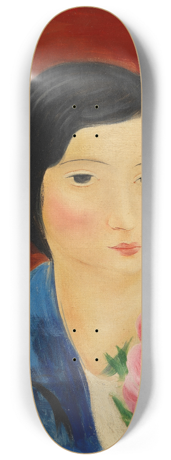 Mose Kisling - Portrait 8.25 inch art skate deck