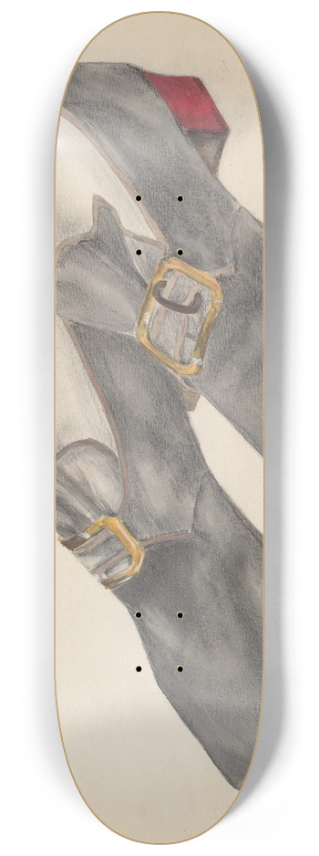 Nancy Crimi - Shoes 8.25 inch art skate deck