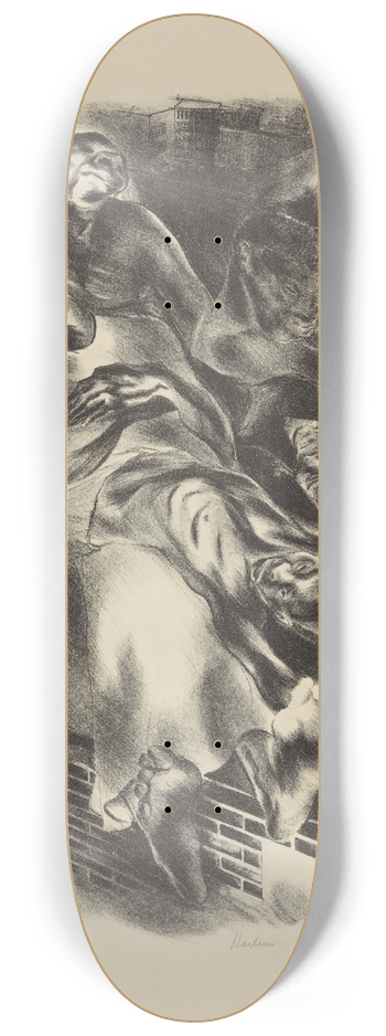 Nan Lurie - Harlem 8.25 inch art skate deck