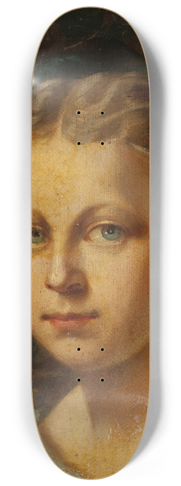 Napoleon Iakowicz - Portrait of Ludwika Rozwadowska ne Zamoyska 8.25 inch art skate deck