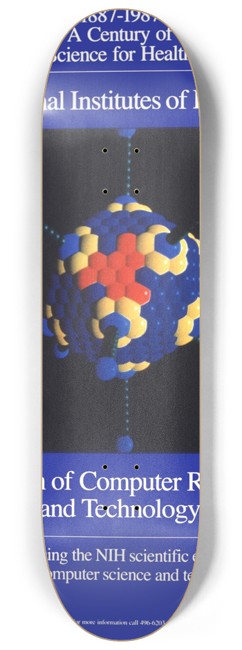 National Institutes of Health - Enhancing the NIH scientific enterprise through computer science and technology 8.25 inch art skate deck