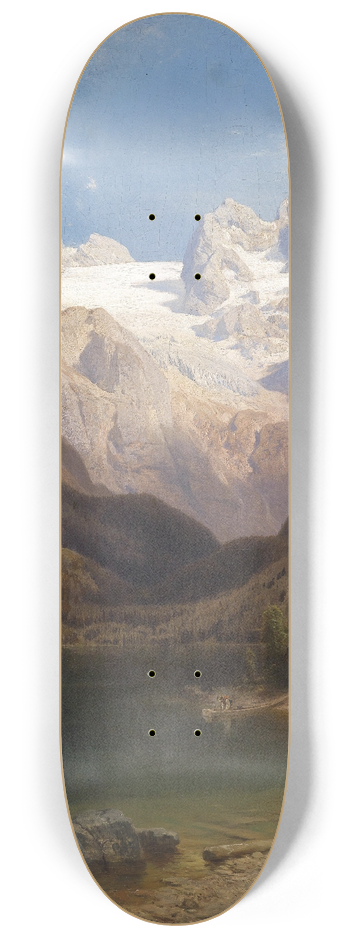 Anton Hansch - Blick Vom Gosausee Auf Den Dachstein 8.25 inch art skate deck