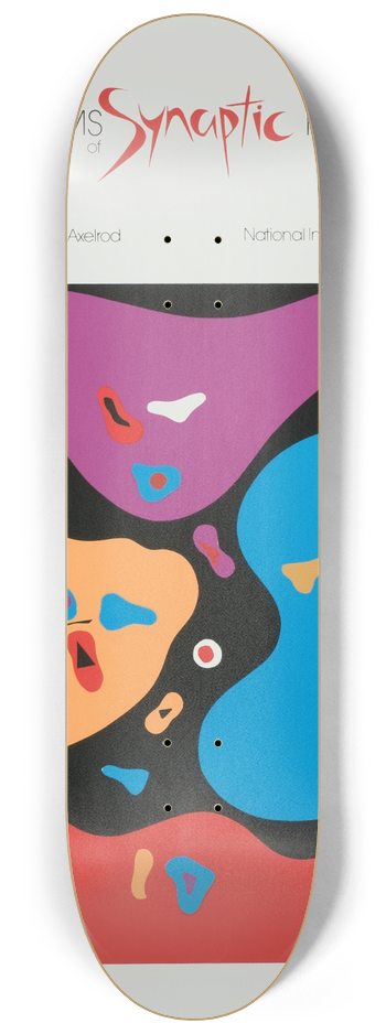 National Institutes of Health - Mechanisms of synaptic regulation 8.25 inch art skate deck