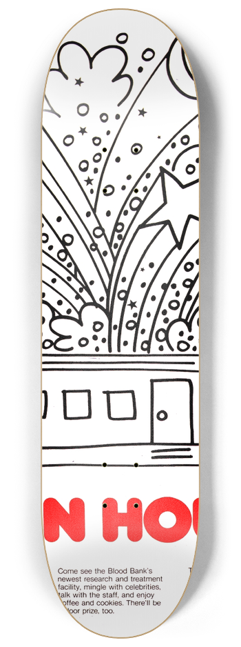 National Institutes of Health - Open house 8.25 inch art skate deck