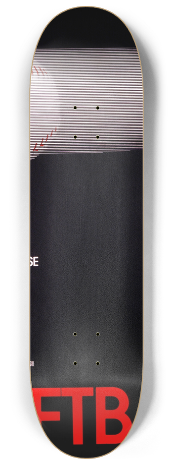 National Institutes of Health - Softball 8.25 inch art skate deck