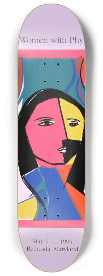 National Institutes of Health - The health of women with physical disabilities 8.25 inch art skate deck