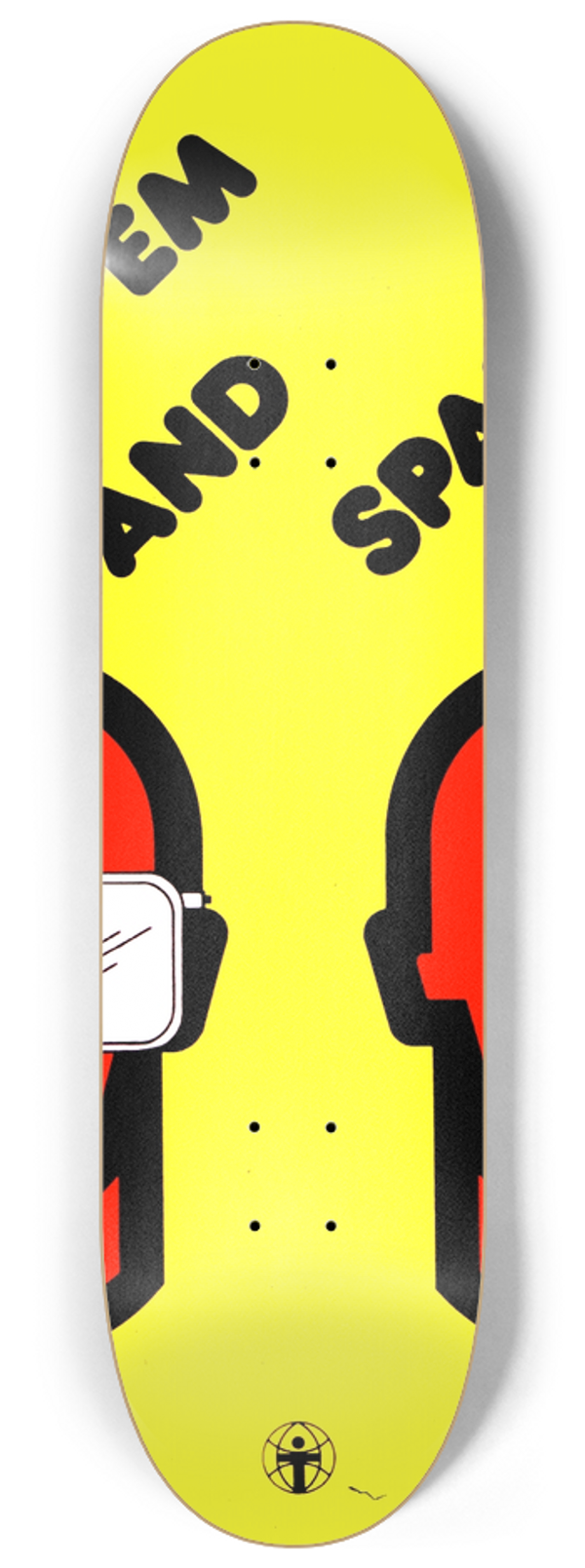 National Institutes of Health - Wear em and spare em 8.25 inch art skate deck