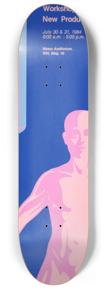 National Institutes of Health - Workshop on Abnormal Cells, New Products, and Risk 8.25 inch art skate deck