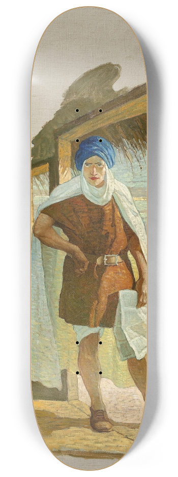 N. C. Wyeth - The Return of the Four 8.25 inch art skate deck