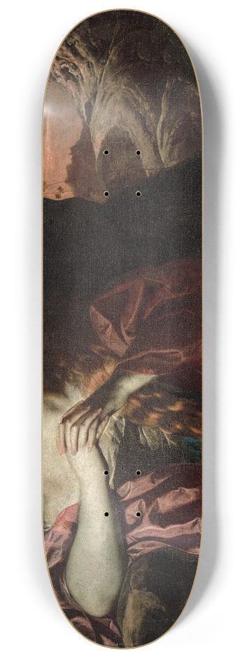 Neapolitan School - The Penitent Magdalene 8.25 inch art skate deck