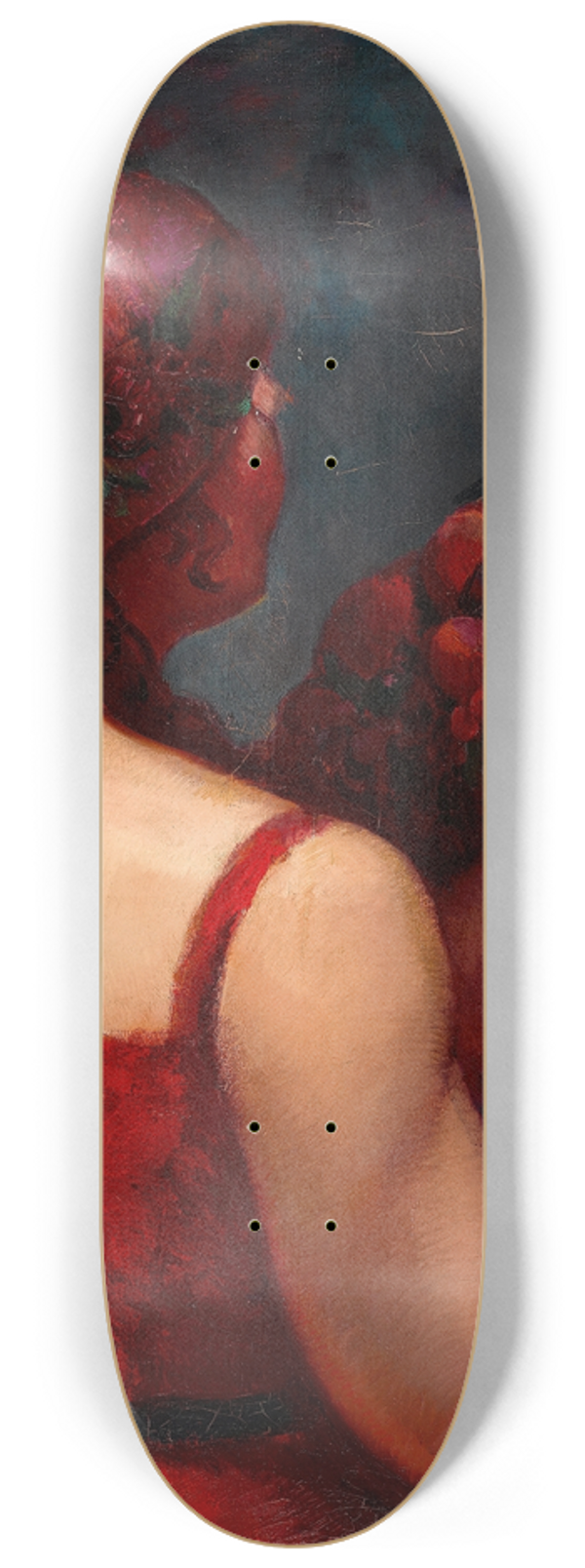 ngel Zrraga - Basket of Plenty 8.25 inch art skate deck