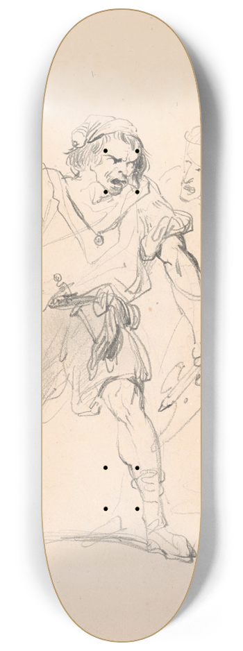 Nicaise De Keyser - Figure 8.25 inch art skate deck