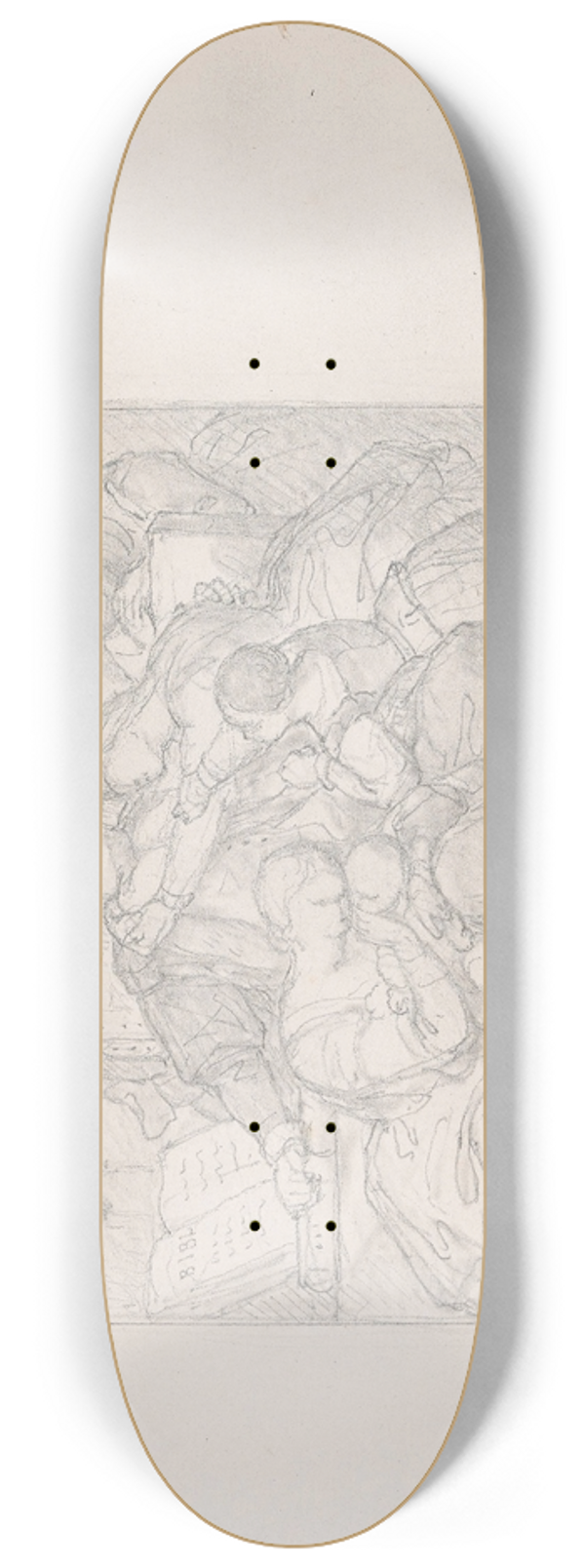 Nicaise De Keyser - The Geuzen 8.25 inch art skate deck