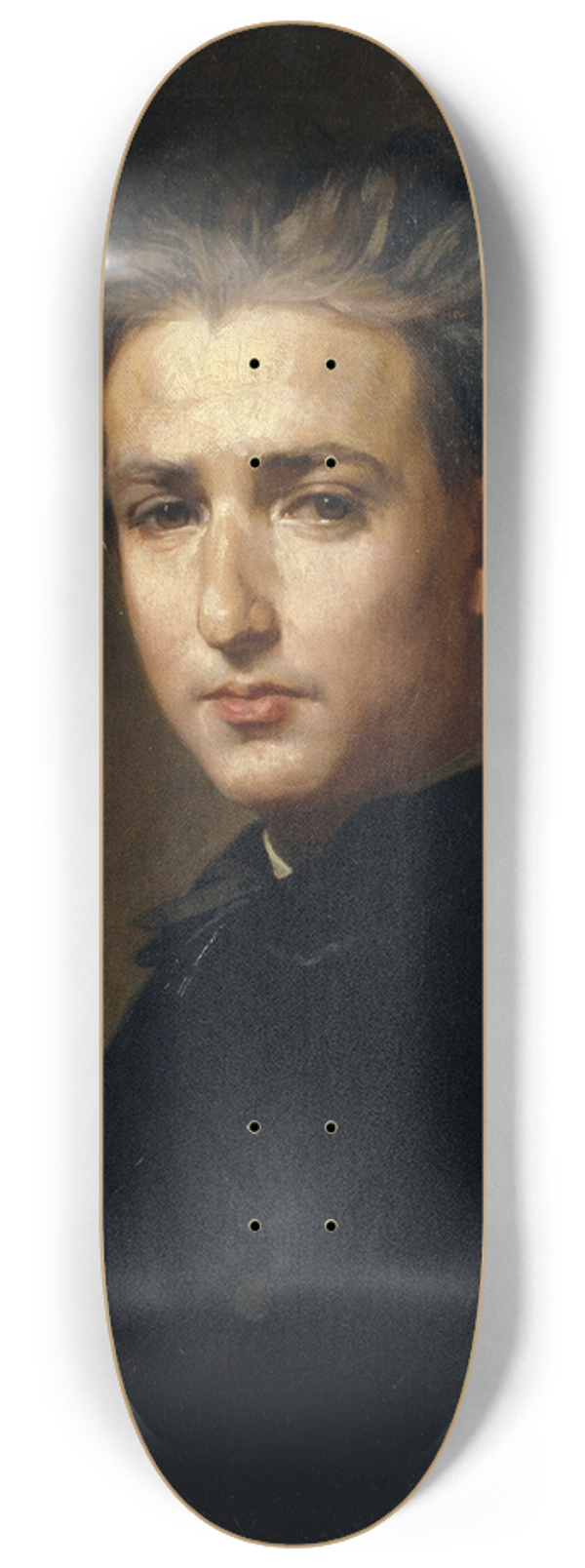 Antoni Caba - Portrait Of The Painter Ramon Padr 8.25 inch art skate deck