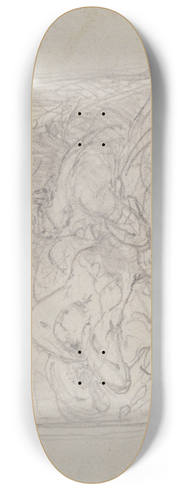 Nicaise De Keyser - Two Women 8.25 inch art skate deck