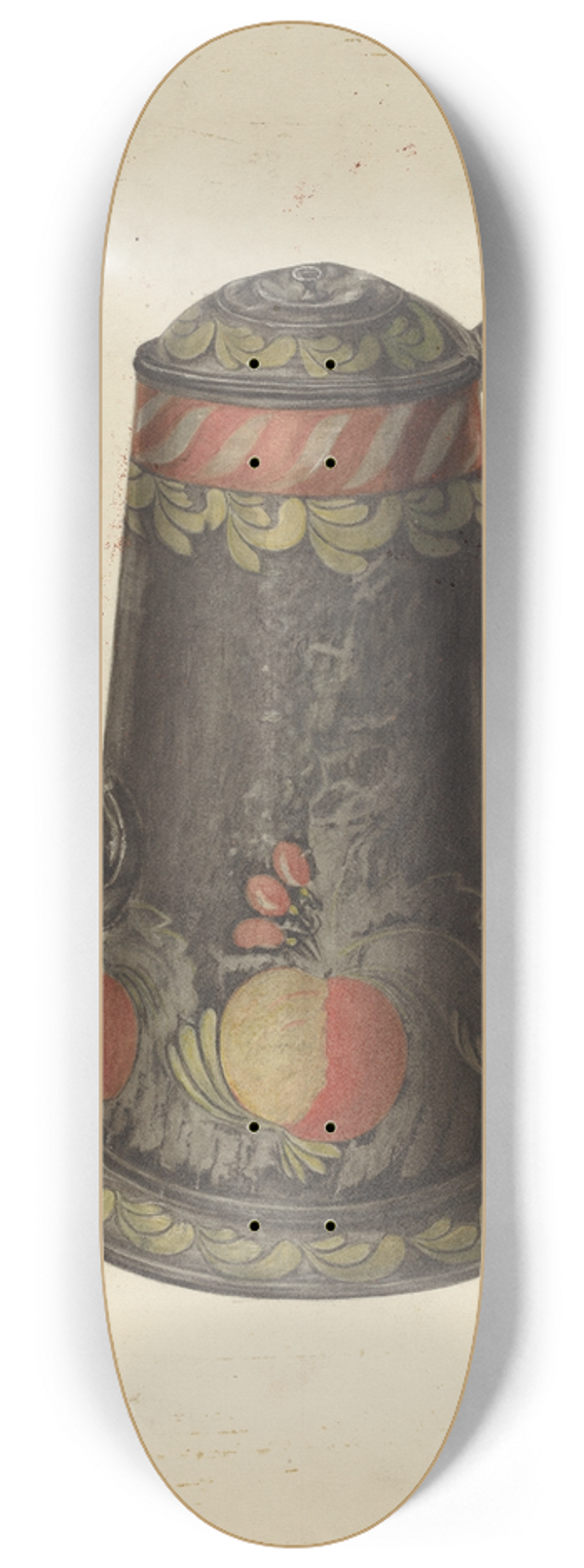 Nicholas Acampora - Toleware Coffee Pot 8.25 inch art skate deck