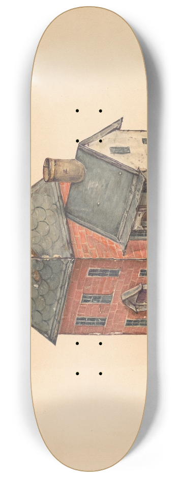 Nicholas Acampora - Toy House 8.25 inch art skate deck