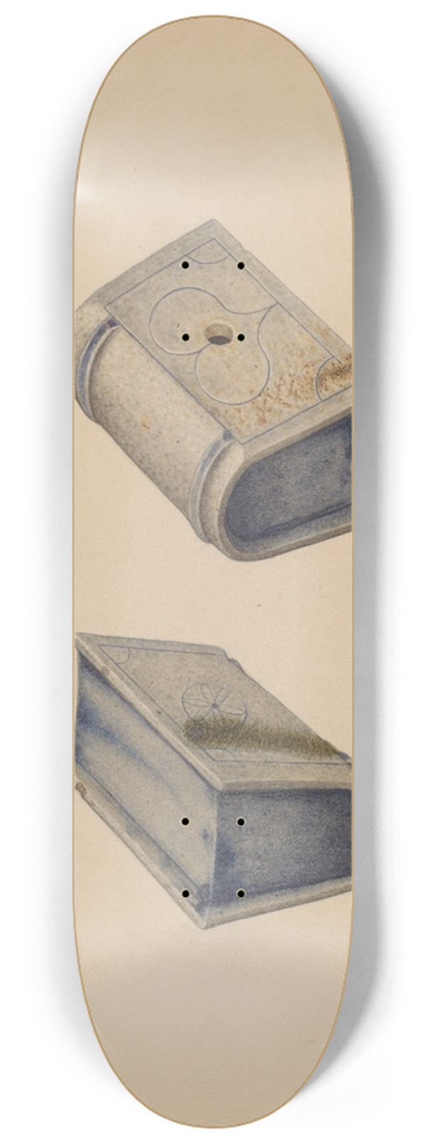 Nicholas Amantea - Inkwell 8.25 inch art skate deck