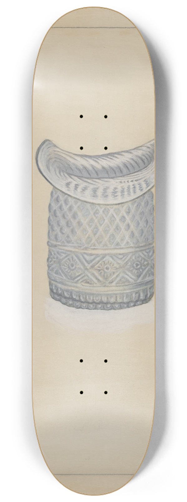 Nicholas Amantea - Vase 8.25 inch art skate deck