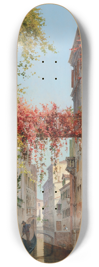 Antonietta Brandeis - Palazzo Albrizzi, Venezia 8.25 inch art skate deck