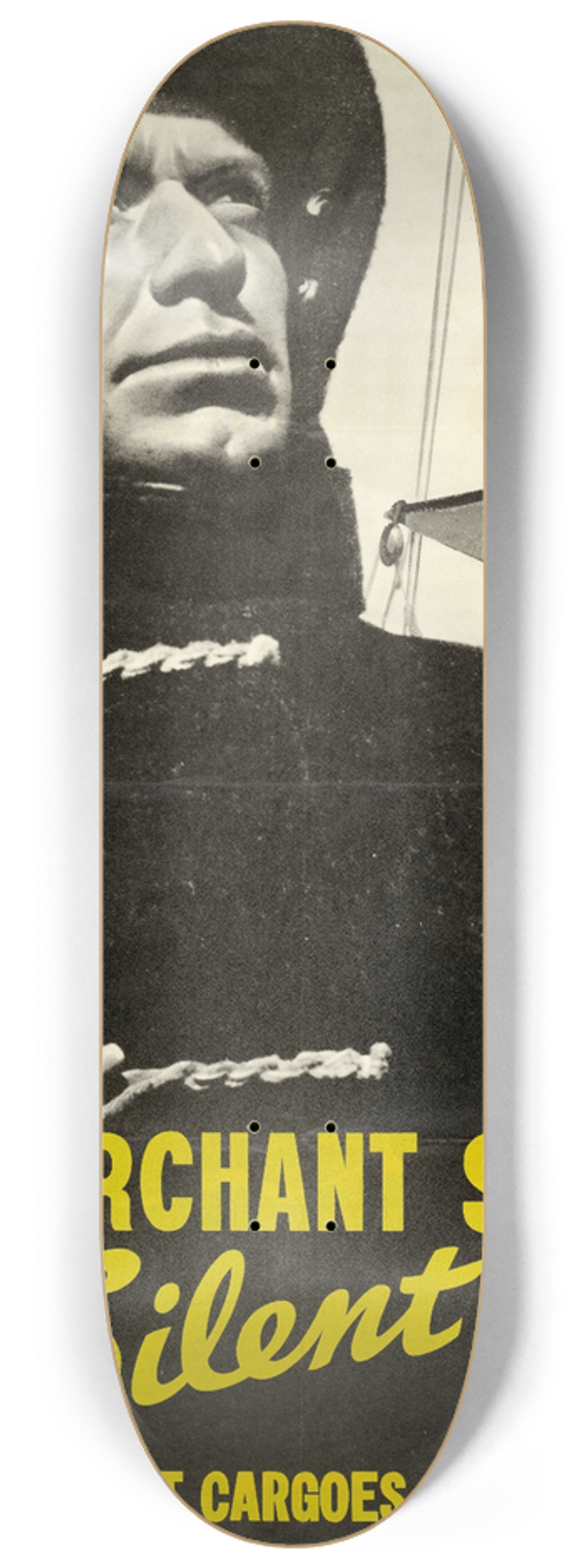 Nicholas Morant - The Merchant Service is Silent Too! 8.25 inch art skate deck