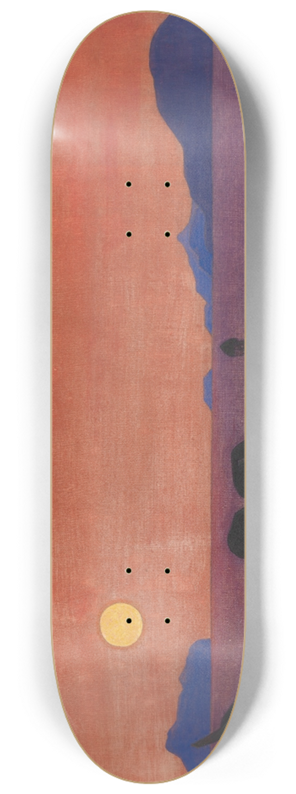 Nicholas Roerich - And We Continue Fishing From The Series Sancta 8.25 inch art skate deck