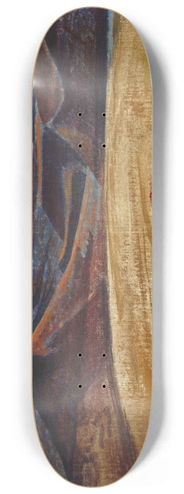 Nicholas Roerich - Depsang plains 8.25 inch art skate deck