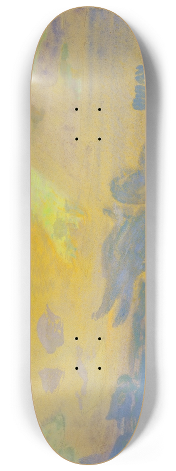Nicholas Roerich - The Great Sacrifice. Setting for I.F.Stravinskys Ballet Sacred Spring 8.25 inch art skate deck