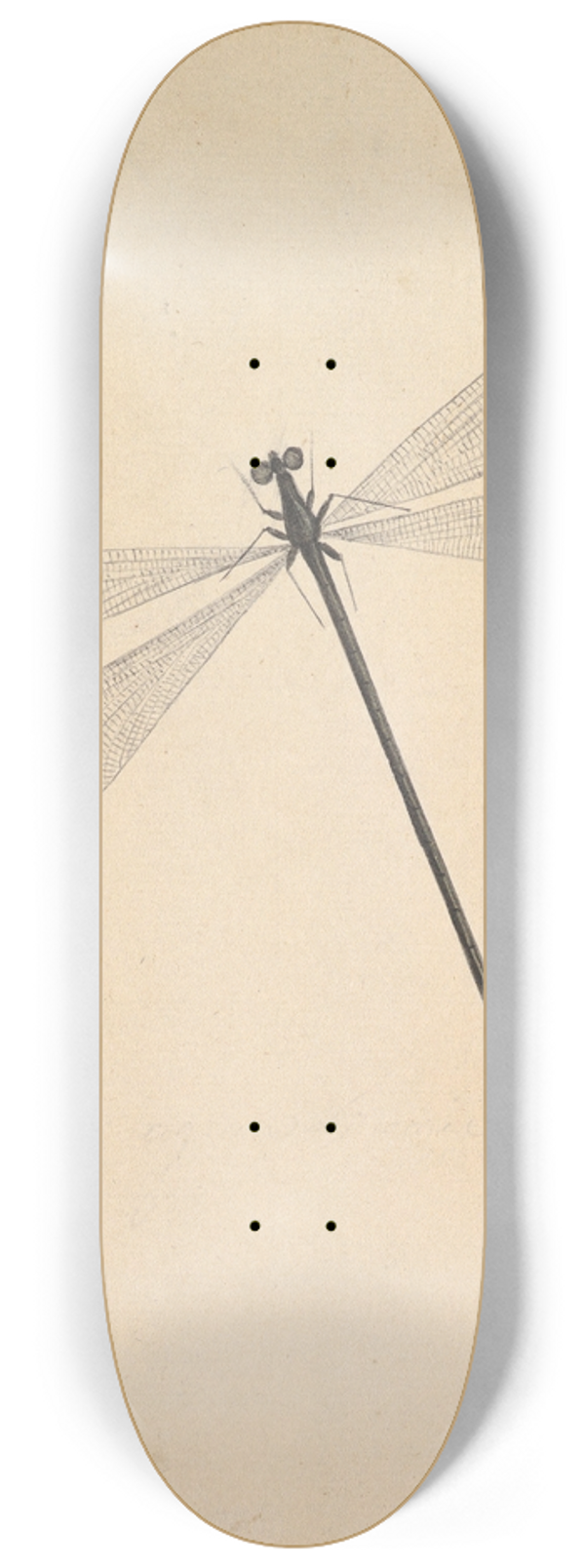 Nicolaas Struyk - A Dragonfly 8.25 inch art skate deck