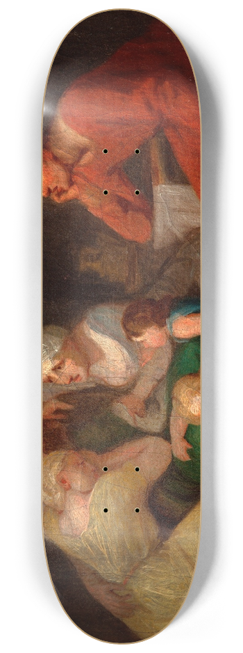 Nicolai Abildgaard - A farewell scene 8.25 inch art skate deck