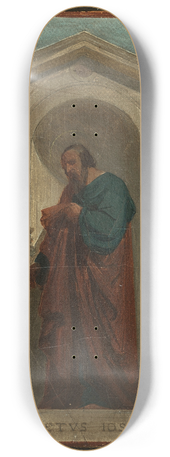 Nicolas Auguste Hesse - Saint Joseph 8.25 inch art skate deck