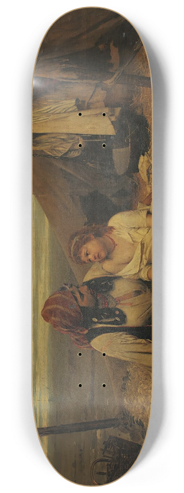 Antoni Kozakiewicz - A Gypsy Family 8.25 inch art skate deck